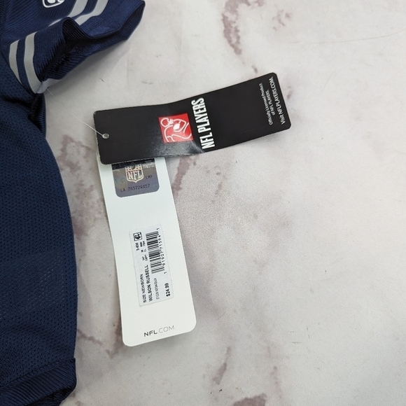 Seattle Seahawks Baby Jersey 3 6 Months NFL Team Apparel 3 Wilson Russel - Picture 9 of 9